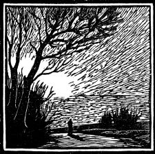 wood-engraving of a Spring Morning